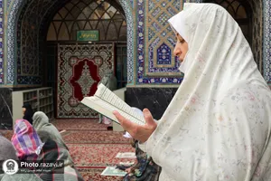 آیین معنوی اعتکاف در حرم مطهر رضوی-1