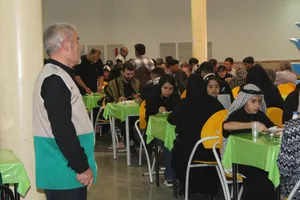 پذیرایی از زائران اربعین حسینی باطعم ارادت در موکب امام رضا علیه&zwnj;السلام استان مرکزی