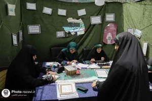 حضور تولیت آستان قدس رضوی در موکب حضرت نجمه سلام الله علیها