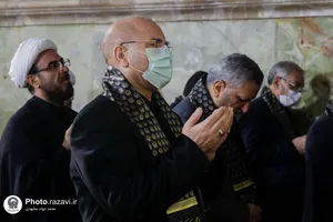 آیین خطبه خوانی شب شهادت امام رضا علیه السلام در حرم مطهر رضوی - 3