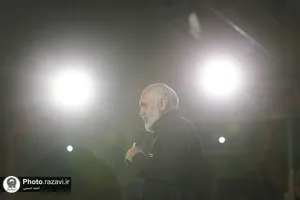 عزاداری هیئت&zwnj; رزمندگان ثارالله همدان در حسینیه حرم