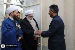 دیدار تولیت آستان قدس رضوی با خانواده شهدا و جانبازان در سرخس