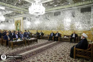 دیدار اعضای اجلاس رؤسای دانشگاه&zwnj;های برتر ایران و عراق با تولیت آستان قدس رضوی