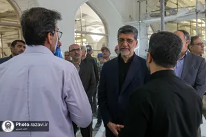 بازدید قائم&zwnj;مقام تولیت آستان قدس رضوی از پروژه زیرسطحی امام حسین علیه&zwnj;السلام
