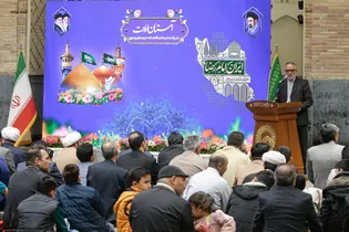 تشرف جمعی از اساتید دانشگاه‌های کشور به حرم مطهر رضوی