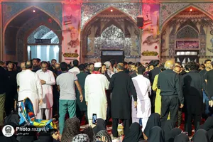 عزاداری شیعیان پاکستان و هند در حسینیه حرم