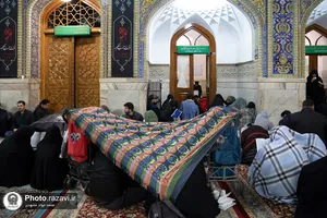مراسم احیا شب بیست و سوم ماه مبارک رمضان در حرم مطهر رضوی-1