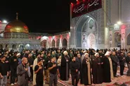 دانشجویان بین‌الملل دانشگاه امام رضا (ع) در شب تاسوعا پای درس عاشورا نشستند