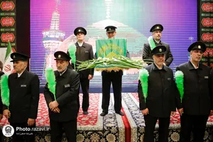 ضیافت افطاری 2000 دانش آموزان دختر مشهدی