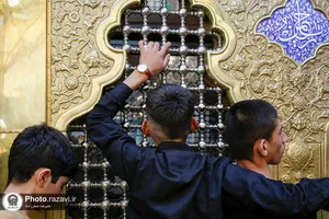 تشرف 160 زائر معلول به حرم مطهر رضوی