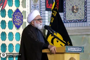 آیین خطبه خوانی شب شهادت امام رضا علیه السلام در حرم مطهر رضوی - 2