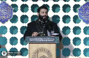آیین خطبه خوانی شب شهادت امام رضا علیه السلام در حرم مطهر رضوی - 1