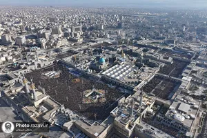 اقامه نماز عید فطر در حرم مطهر رضوی-1