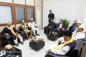 دیدار علمای اهل سنت هندوستان با معاون امور بین&zwnj;الملل آستان قدس رضوی