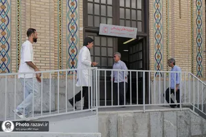خدمت&zwnj;رسانی موسسه درمانی آستان قدس رضوی در اربعین حسینی