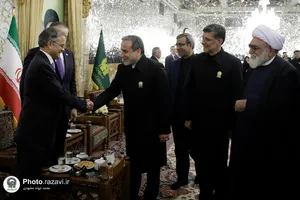 دیدار شرکت کنندگان بیست و هشتمین اجلاسیه سازمان اکو با تولیت آستان قدس رضوی-2