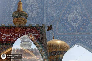 حال و هوای حرم مطهر رضوی در دهه اول محرم