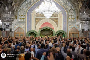 مراسم &laquo;استغاثه&raquo; در حرم مطهر رضوی