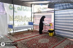 افتتاح موکب فراشان حرم مطهر رضوی
