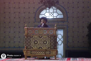 عزاداری هیأت&zwnj;های مذهبی مهاجرین افغانستانی در حرم مطهر رضوی