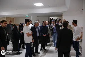 بازدید رتبه&zwnj;های برتر کنکور سراسری و نخبگان علمی کشور از بخش&zwnj;های مختلف حرم امام رضا علیه&zwnj;السلام
