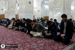 تشرف 300 دانشجوی غیر ایرانی به حرم مطهر رضوی