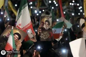 اجتماع مردمی &laquo;بیعت با نصرالله&raquo; در مشهد