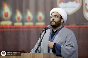 مراسم بزرگداشت شهدای سانحه هوایی رئیس جمهور و هیئت همراه در مشهد