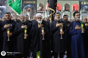 آیین شام غریبان امام علی بن موسی الرضا علیه&zwnj;السلام 1