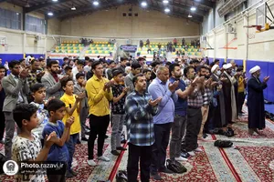محفل انس با قرآن کریم با حضور خادمیاران ورزشی