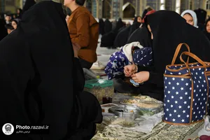 افطار خانوادگی در حریم بهشت