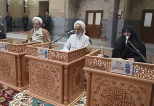 نخستین دفاع رساله دکترا در حرم مطهر امام رضا(ع)