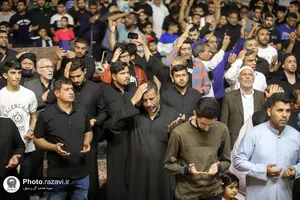 مراسم چهارپایه&zwnj;خوانی کشورهای جهان اسلام در حرم مطهر رضوی -2