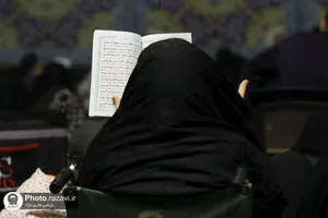 مراسم احیا شب بیست و یکم ماه مبارک رمضان در حرم مطهر رضوی-1