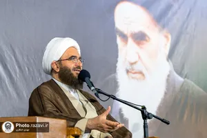 مراسم شب ارتحال امام خمینی(ره) در حرم مطهر رضوی