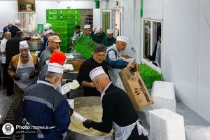 موکب پذیرایی از زائرین بارگاه منور رضوی