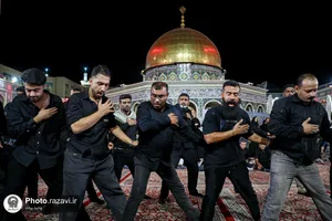 عزاداری سنتی دهه آخر صفر در &laquo;حسینیه حرم&raquo;-1