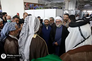 ورود تولیت آستان قدس رضوی به اهواز