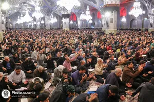مراسم گرامیداشت حماسه ٩ دی در حرم مطهر رضوی - 1