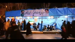 میزهای خدمت رضوی در میدان پنج‌طبقه خانه اصفهان برپا شد/فیلم