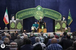 مراسم میلاد امام حسن عسکری(علیه&zwnj;السلام) در حرم مطهر رضوی