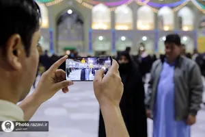 بازگشایی صحن انقلاب حرم مطهر رضوی