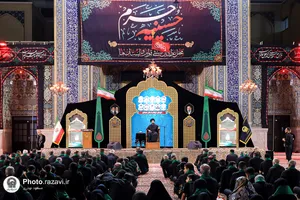 عزاداری سنتی شب دوم محرم در &laquo;حسینیه حرم&raquo;