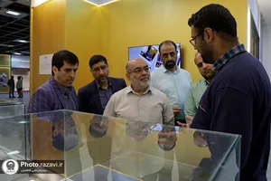 بازدید معاون صدای سازمان صدا و سیما از نمایشگاه رواق خدمت
