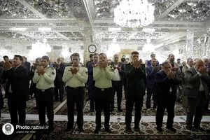 دیدار فرماندهان و پیشکسوتان دفاع مقدس با تولیت آستان قدس رضوی