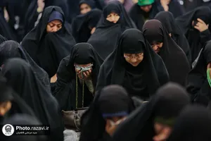 اجتماع بانوان فاطمی در حرم مطهر رضوی