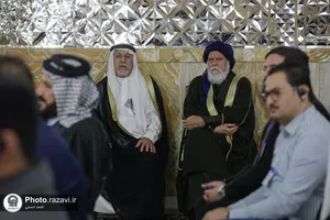 دیدار تولیت آستان قدس رضوی با شیوخ عشایر عراق