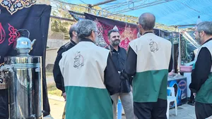 بازدید میرزاده از موکب اراک