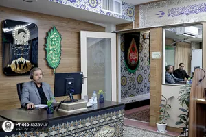پاسخگویی تلفنی معاون مالی و پشتیبانی آستان قدس رضوی به مخاطبان سامانه 138