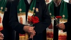 خادمان رضوی در جمع خانواده شهدای جنگ رمضان مراغه/فیلم